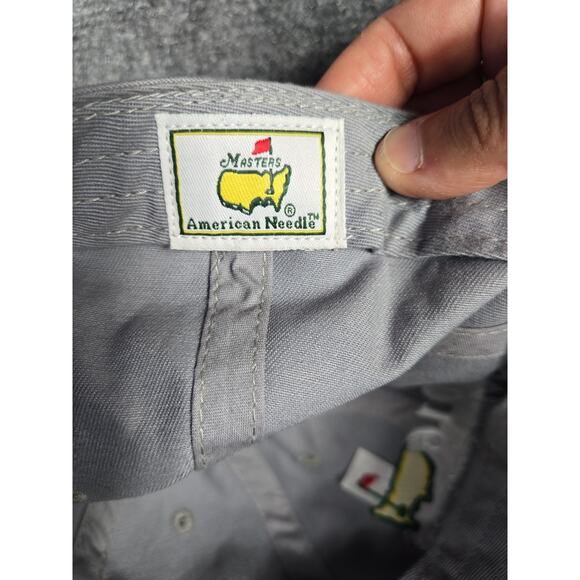 Masters Hat Baseball Cap Gray Men Adult OSFA 2016 Golf Tournament Augusta GA - Picture 2 of 8